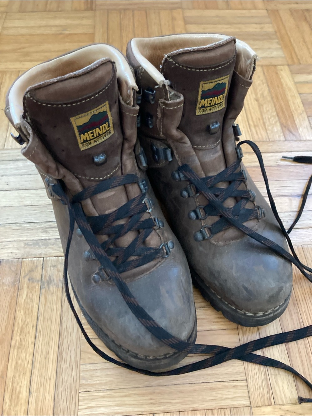 Meindl Hiking Brown Leather Work Boot 40